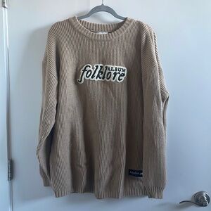 Taylor Swift Folklore Crew Sweater - Size L